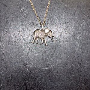 Diamond and Sterling Silver Necklace